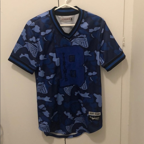 blue camo jersey